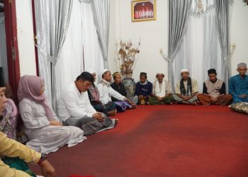 Bertempat di Rujab Wabup, Pemkab Bolsel Gelar Khatam Al-Quran dan Doa Arwah 1 Tahun Almarhum H2M