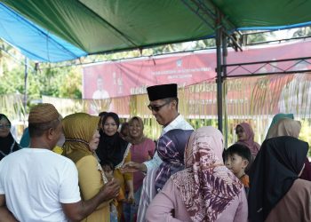 Iskandar Kamaru Hadiri Gebyar Ketupatan dan Buka Lomba Perahu Katinting