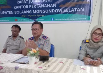 Tahun ini BPN Bolsel Targetkan 2.731 SHT Pada Program PTSL Terintegritas