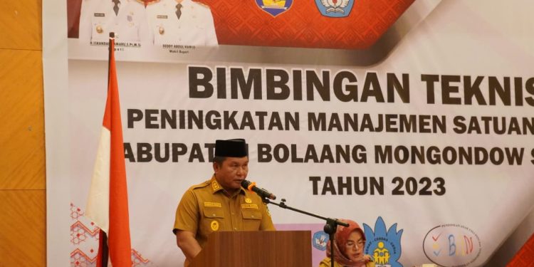 Dibuka Oleh Wabup Deddy Abdul Hamid, Pemkab Bolsel Gelar Bimtek Peningkatan Manajemen PAUD
