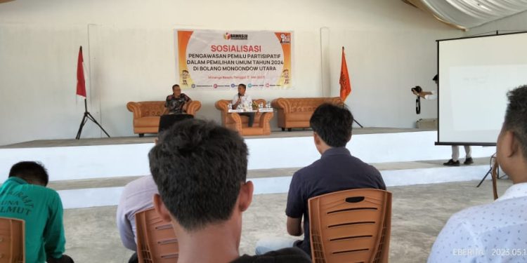 Cegah Potensi Pelanggaran Pemilu 2024, Bawaslu Bolmut Gelar Sosialisasi Pengawasan Partisipatif