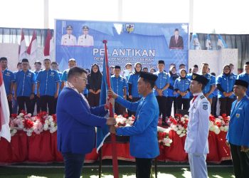Rio Dondokambey Resmi Lantik DPD KNPI Bolsel