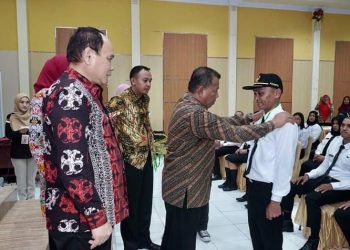 Bupati Depri Pontoh Buka Latsar CPNS Bolmut