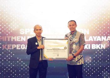Pemkab Bolmut Raih BKN Award 2023 Kategori Spesial mention