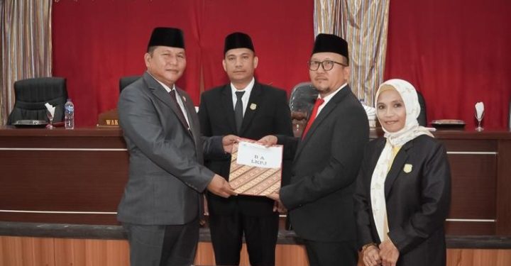 Dihadiri Wabup dan Jajarannya, DPRD Bolsel Gelar Paripurna Tahap II LKPJ Kada T.A 2022