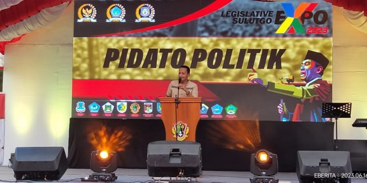 Wakili DPRD Bolmut, Saiful Ambarak Ikut Lomba Pidato di Event LSE 2023