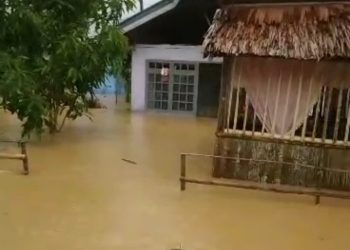 Dampak Aktivitas Tambang Ilegal Banjir Lumpur Kembali Rendam Pemukiman Warga Desa Tobayagan.