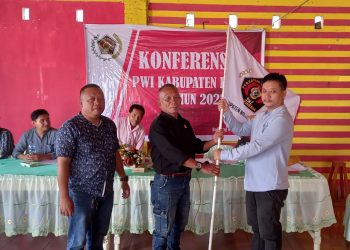 Sukses Gelar Konfercab II, Viko Karinda Resmi Nahkodai PWI Kabupaten Bolsel