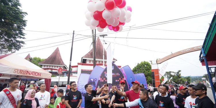 Bolsel Fest Idea 2023 Dalam Memeriahkan HUT Ke-15 Tahun Bolsel Resmi Dibuka Bupati Iskandar Kamaru