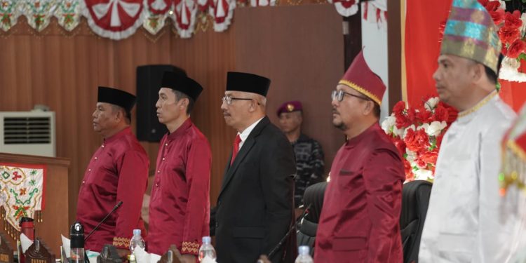 DPRD Gelar Sidang Paripurna Istimewa Peringati HUT ke-15 Kabupaten Bolsel