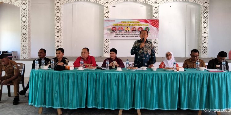 Anggota DPRD Bolmut Dapil III Gelar Reses Masa Sidang Ketiga