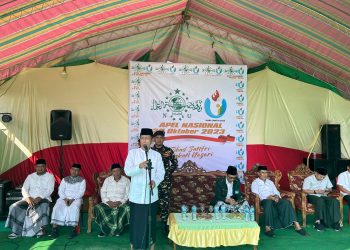 Bupati Bersama PCNU Bolsel Gelar Apel Peringati Hari Santri Nasional 2023