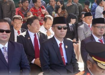 Bupati Bolsel Hadiri Peringatan HUT Ke-78 TNI