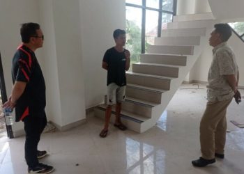 Pansus DPRD Kotamobagu Tinjau Bangunan Perpustakaan