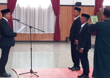 DPRD Bolsel Gelar Paripurna PAW Dua Aleg dari Fraksi Trisakti