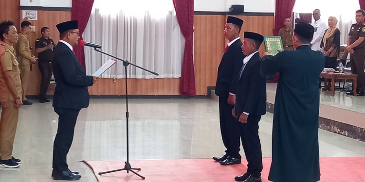 DPRD Bolsel Gelar Paripurna PAW Dua Aleg dari Fraksi Trisakti