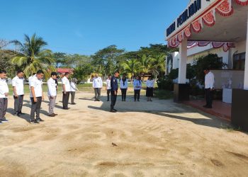 Pimpin Apel Pagi, Ben Henzer Enok Tegaskan Pentingnya Soliditas Dalam Menjalankan Tugas