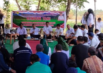 Pj Bupati Bolmut Buka Rembuk Tani Kecamatan Bintauna-Sangkub