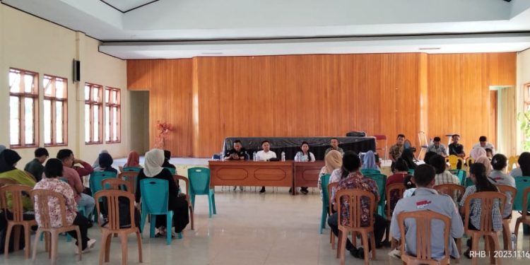 KPU Bolmut Beri Penguatan Badan Adhoc