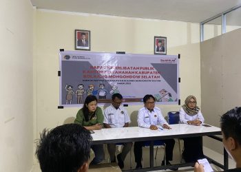 Dalam Rapat Keterlibatan Publik, Kakan BPN Bolsel Paparkan Capaian Kerja Tahun 2023
