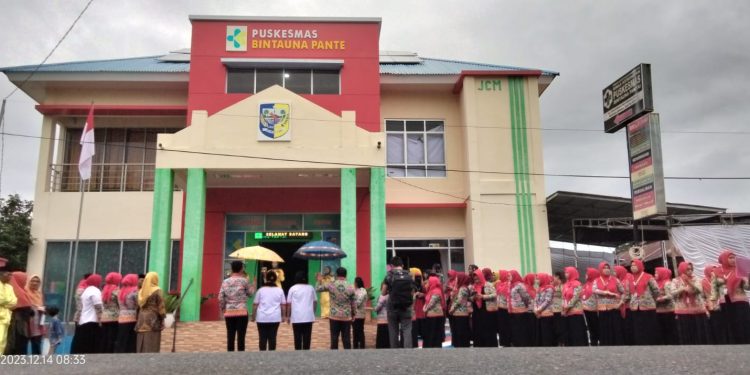 Komit Tingkatkan Mutu Layanan Kesehatan, Puskesmas Bintauna Pantai Ikut Reakreditasi