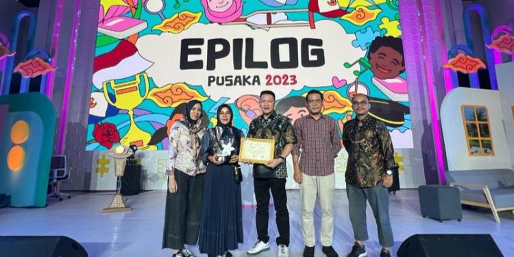 Dikbud Bolsel Terima Penghargaan Skala Nasional dalam Ajang EPILOG PUSAKA 2023