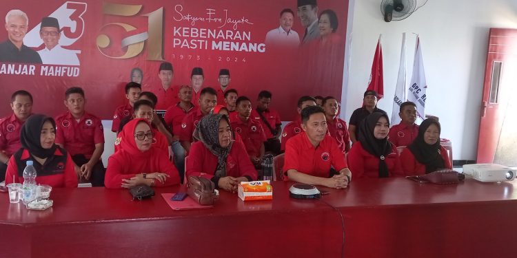 DPC PDI Perjuangan Kabupaten Bolsel Gelar HUT ke-51 PDI Perjuangan