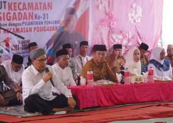 Dzikir Bersama Warnai Perayaan HUT Ke-21 Kecamatan Posigadan
