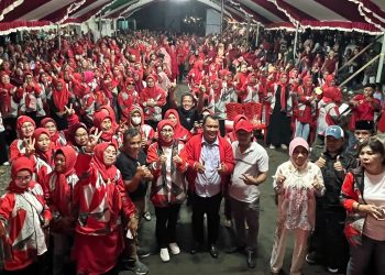 Ribuan Relawan Tumpah Ruah Padati Lokasi Kampanye YSM di Desa Bolangat dan Lolak, Bolmong