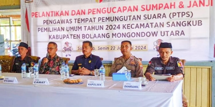 277 Pengawas TPS Telah Dilantik, Ini Pesan Bawaslu Bolmut