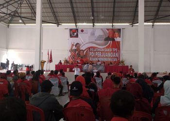 Kawal Suara Partai Pemilu 2024, BSPN PDIP Cabang Bolmut Beri Pelatihan 600 Orang Saksi TPS