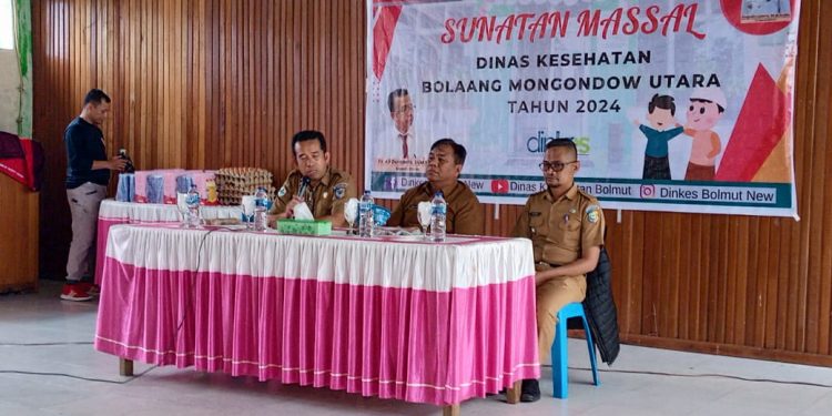 Dinkes Bolmut Intens Gelar Khitanan Massal, Kali Ini Sasar Warga Kecamatan Pinogaluma