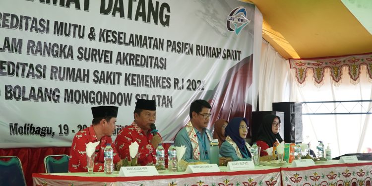 Menuju Paripurna, RSUD Bolsel Jalani Proses Akreditasi, Wabup Harapkan Hal ini