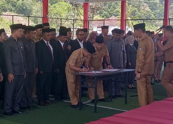 Lagi, Bupati dan Wabup Bolsel Lakukan Penyegaran Struktur Jabatan Eselon II, III dan IV