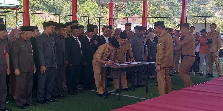Lagi, Bupati dan Wabup Bolsel Lakukan Penyegaran Struktur Jabatan Eselon II, III dan IV