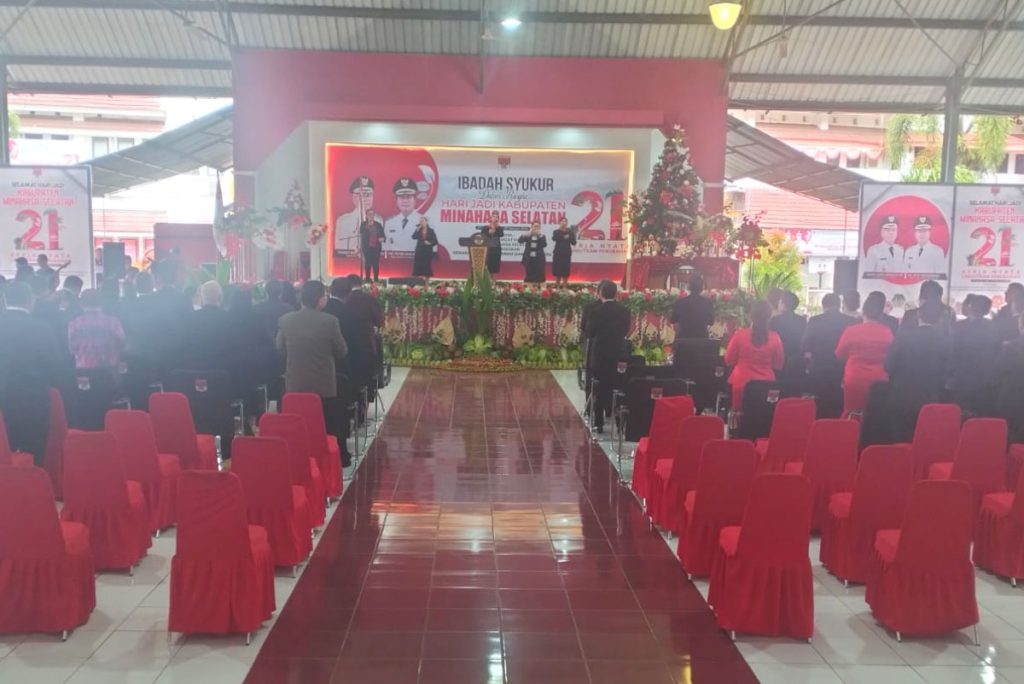 Frangky Chendra Hadiri Hari Jadi Minahasa Selatan
