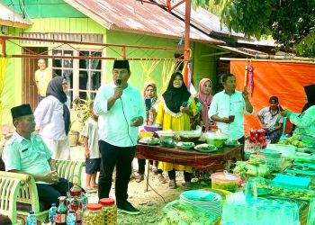 Wabup Deddy Abdul Hamid Berlebaran Ketupatan di Kecamatan Pinolosian dan Pinteng