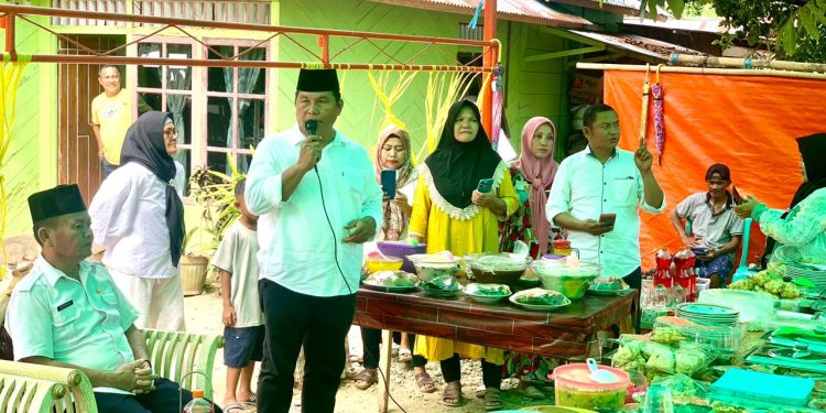 Wabup Deddy Abdul Hamid Berlebaran Ketupatan di Kecamatan Pinolosian dan Pinteng