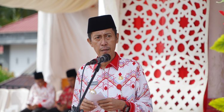 Gelar Peringatan Hardiknas 2024, Bupati Iskandar Kamaru Sampaikan Pidato Mendikbudristek