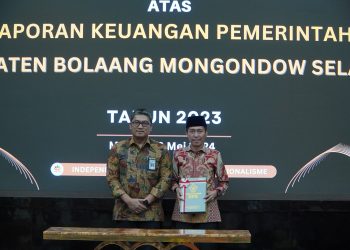 Untuk Ke-10 Kali Berturut-turut Pemkab Bolsel Berhasil Pertahankan Opini WTP dari BPK-RI