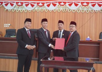 DPRD Bolsel Gelar Paripurna Tahap II LKPj 2023 dan Penetapan Ranperda Perlindungan Perempuan dan Anak