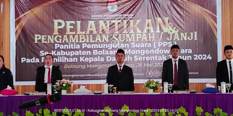 KPU Bolmut Bersama Badan Ad hoc Siap Sukseskan Pilkada 2024