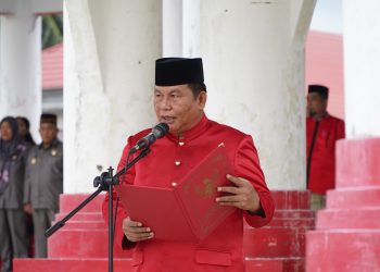 Wabup Deddy Pimpin Upacara Peringatan Hari Lahir Pancasila 2024