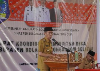 Bupati Iskandar Kamaru Pimpin Rakor Bersama Pemdes