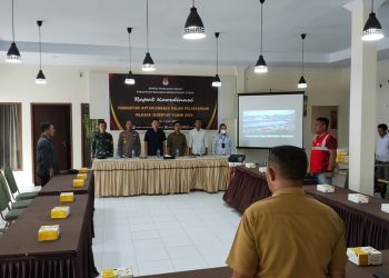 Rakor Bersama Antar Lembaga, KPU Bolmut Komitmen Wujudkan Pilkada Berintegritas