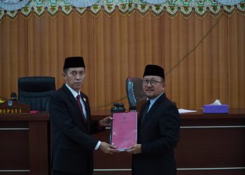 DPRD Bolsel Gelar Paripurna Tahap I Penyampaian Ranperda dan Ranperbup Pertanggungjawaban APBD 2023