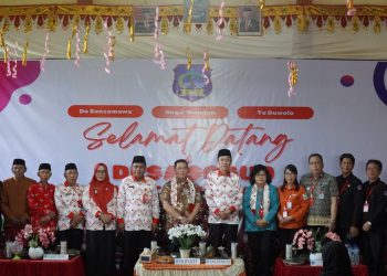 Sambut Tim Penilai Lomba Desa Tingkat Provinsi, Bupati Iskandar Optimis Desa Soguo Raih Prestasi