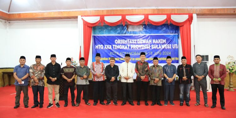 Ketua LPTQ Sulut, Iskandar Kamaru Hadiri Pelantikan Dewan Hakim MTQ XXX 