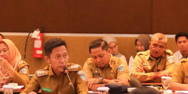 Dihadapan Wagub dan Kepala BPK-RI Sulut, Bupati Bolsel Sampaikan Progres Tindaklanjut Rekomendasi LHP 2023