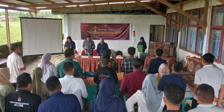 KPU Bolsel Gelar Bimtek Penguatan Kapasitas PPK untuk Pemilukada 2024